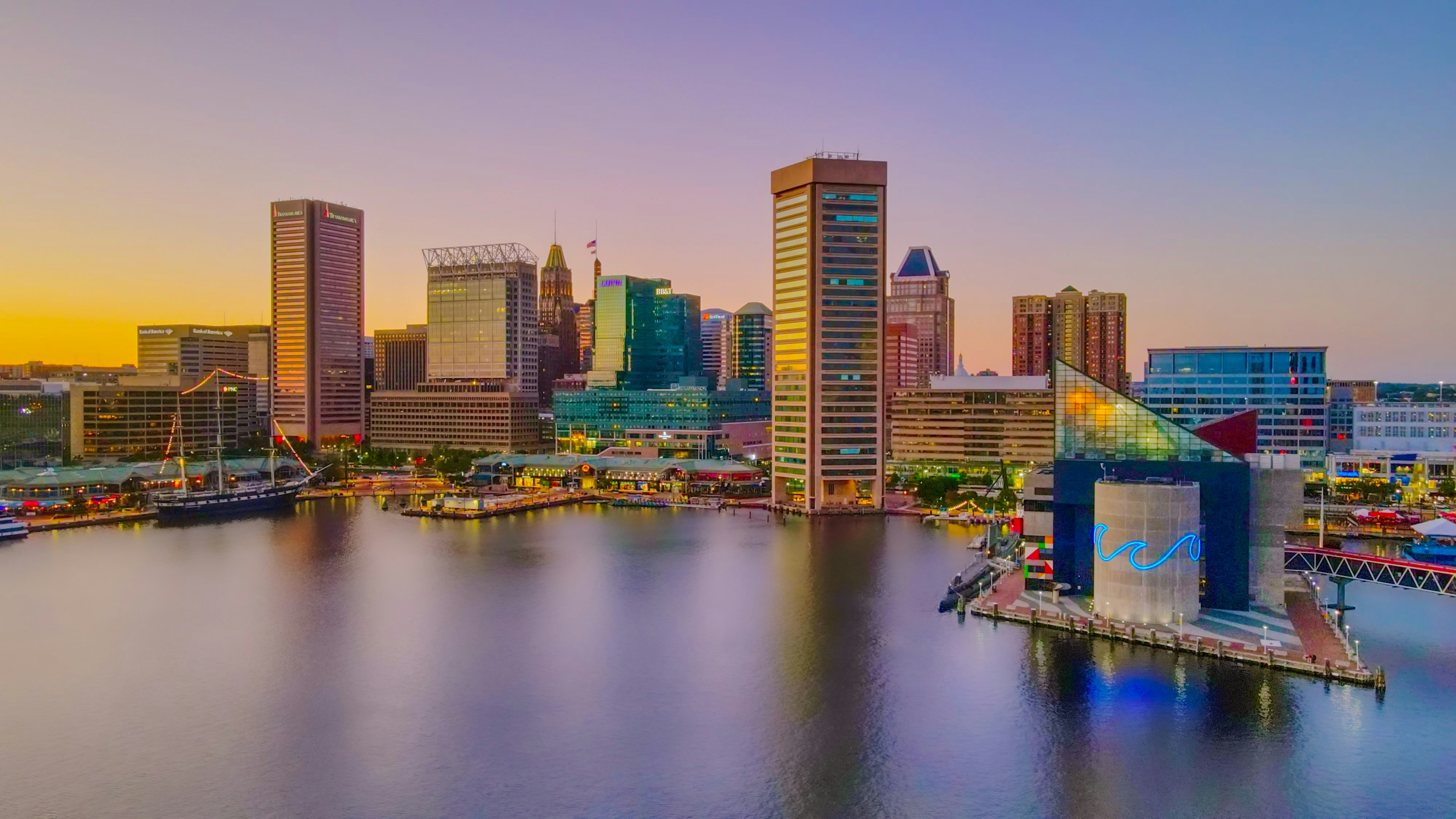 Baltimore Inner Harbor waterfront