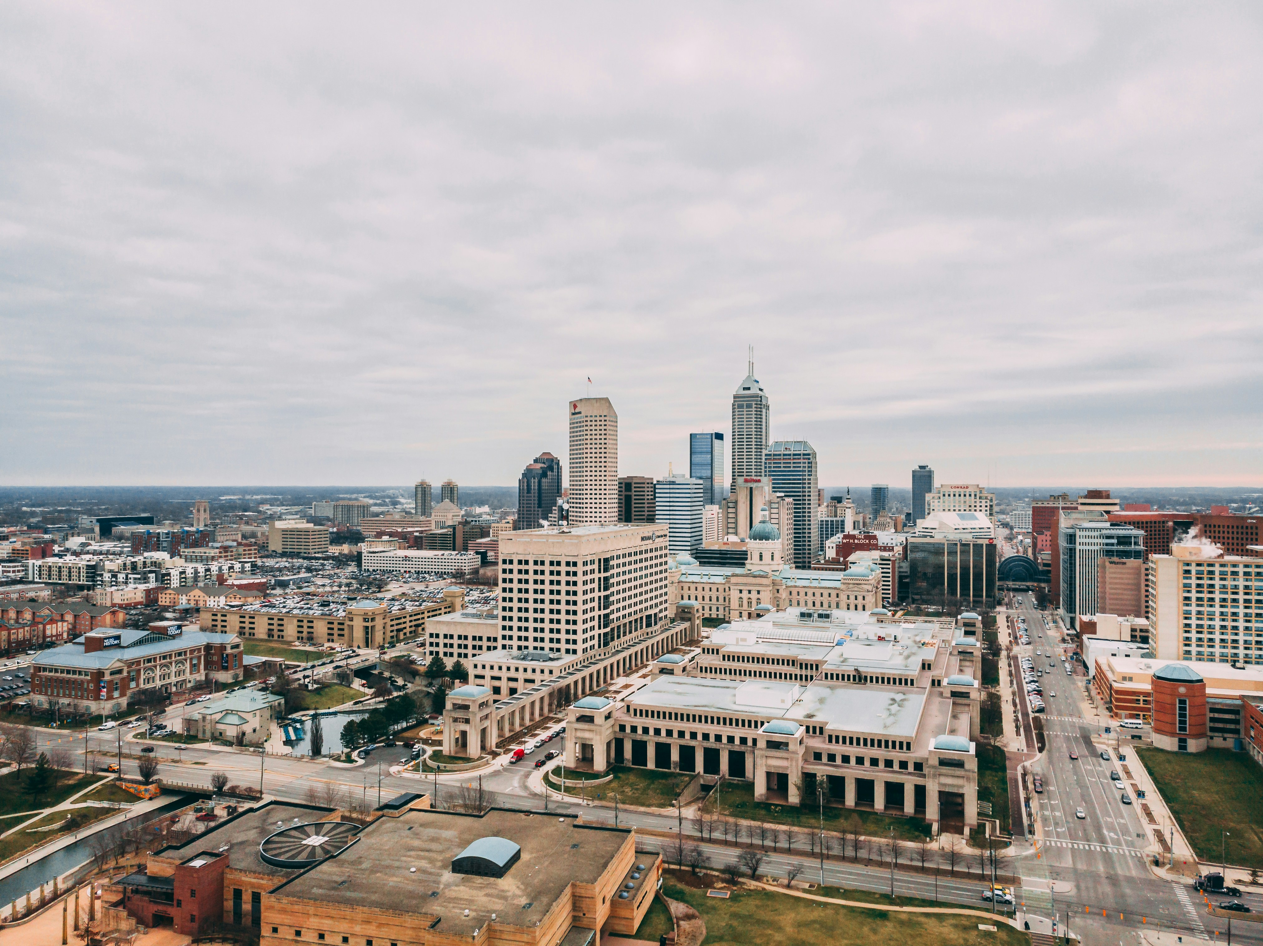Indianapolis Indiana skyline