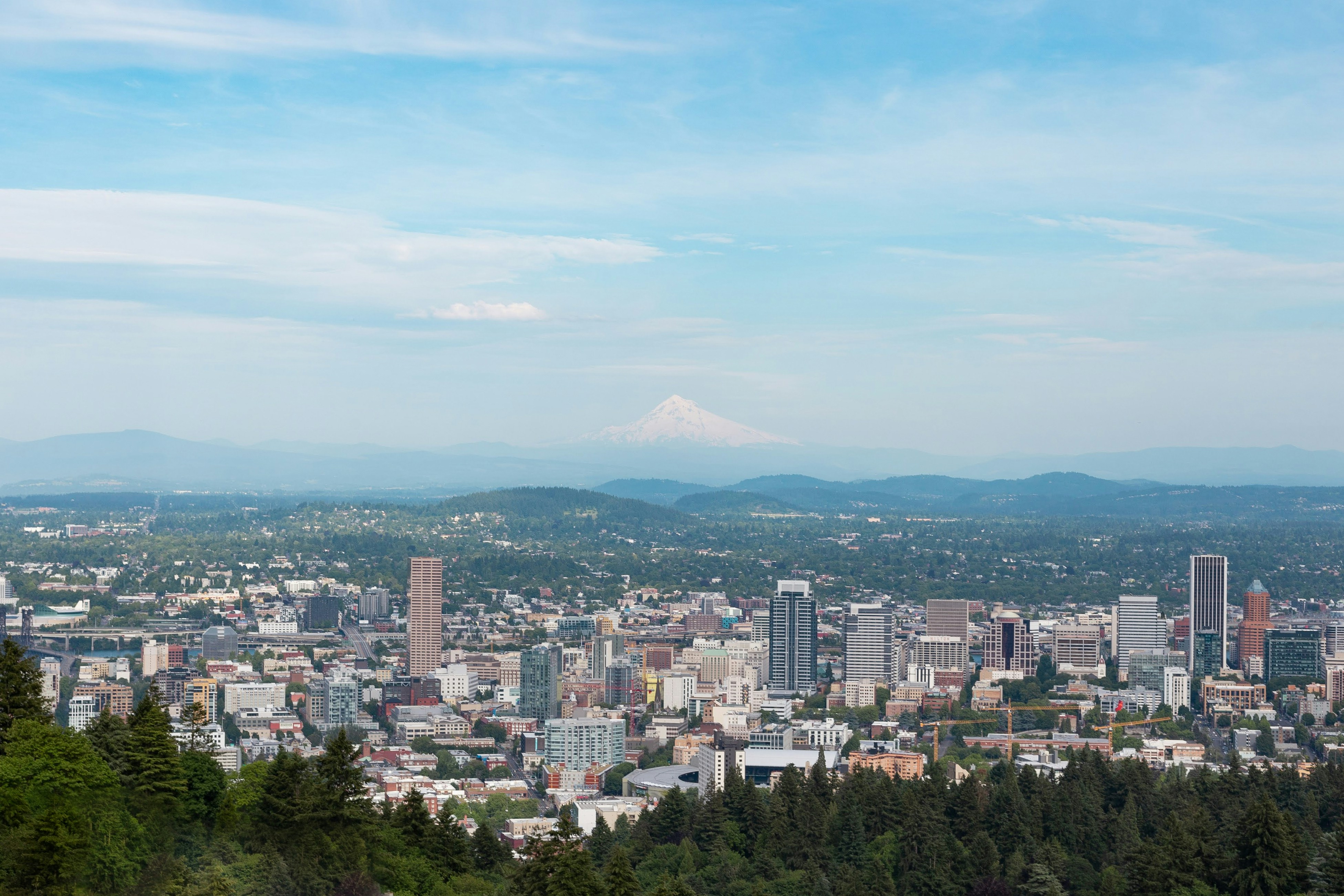 Portland Oregon skyline