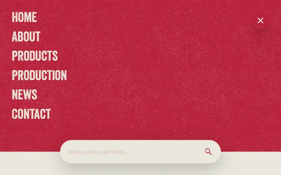 Royal Beverage product navigation
