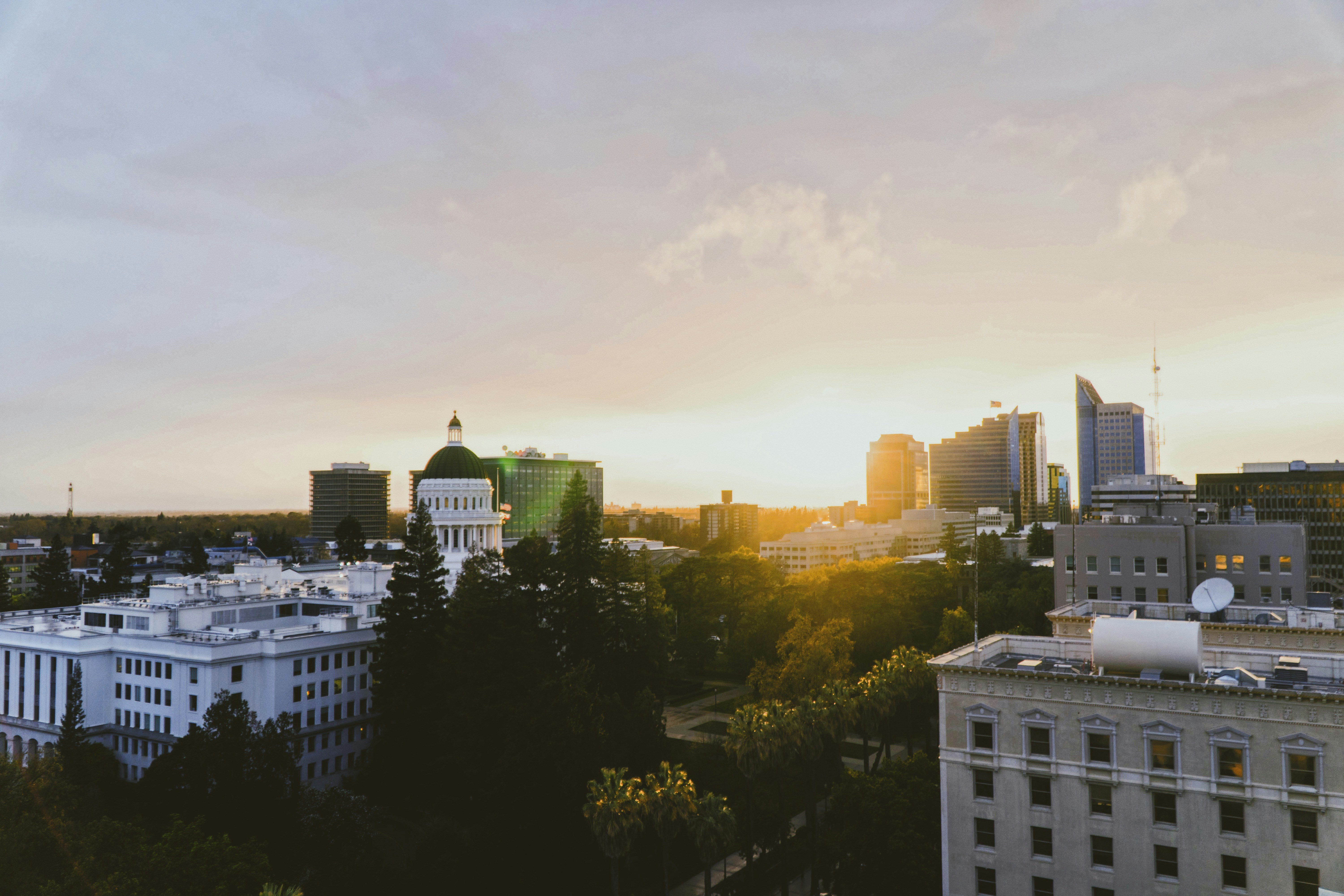 Sacramento California skyline
