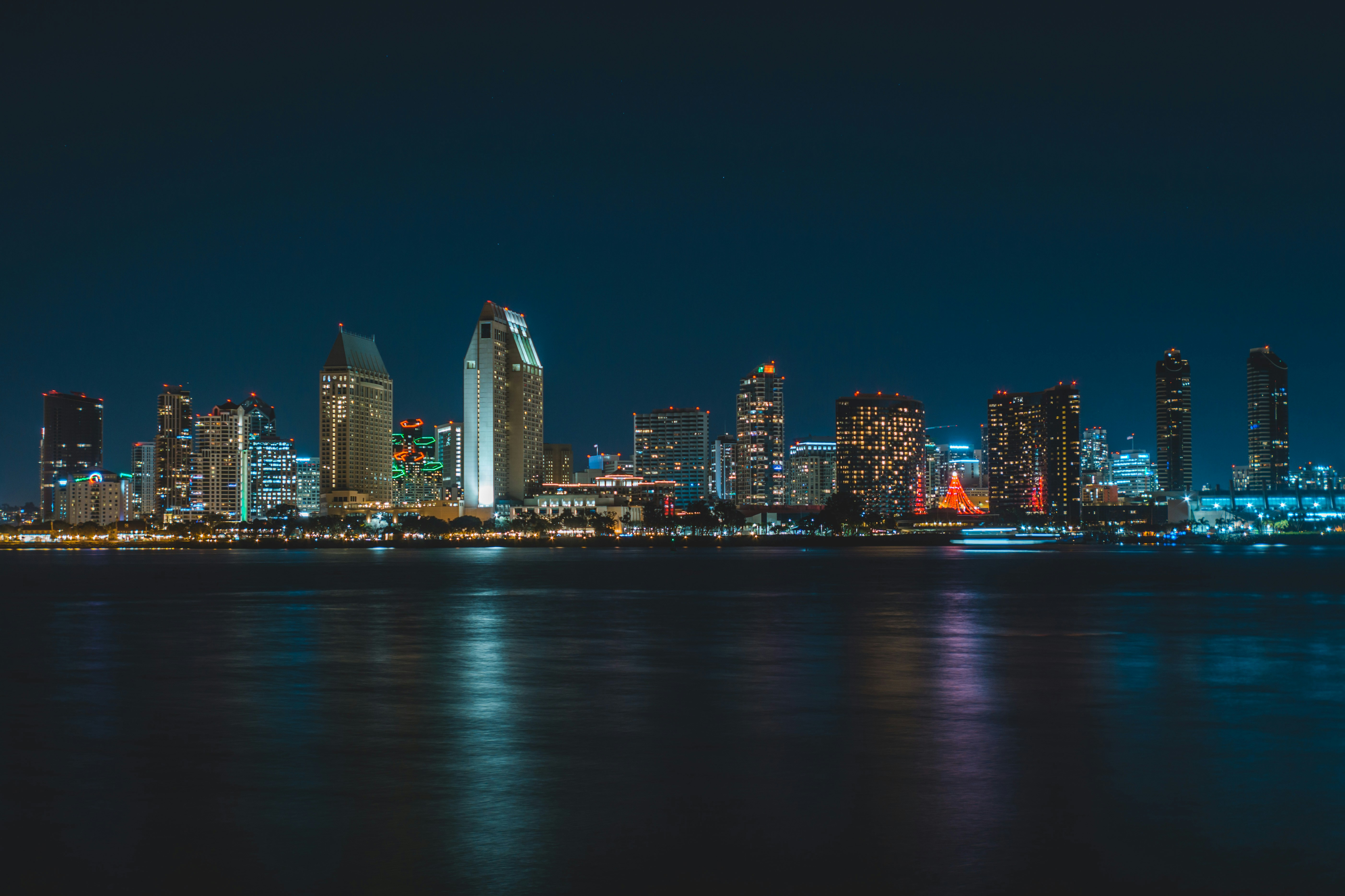 San Diego skyline and bay